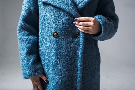 Шуба из экомеха