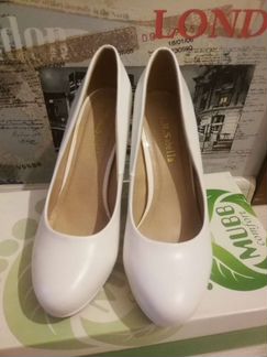 Туфли белые свадебные