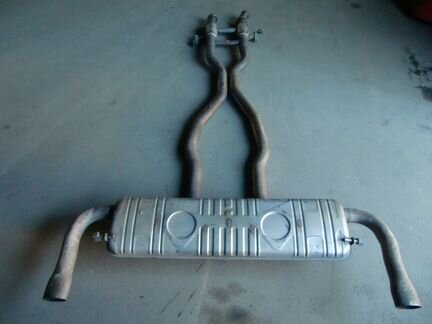 Выхлопная система Mercedes GLE 63 AMG C292