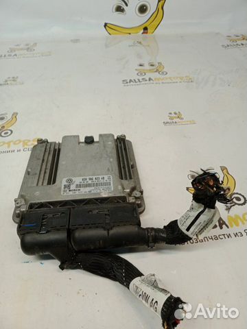 Блок управления двигателем Volkswagen Touareg 7P5