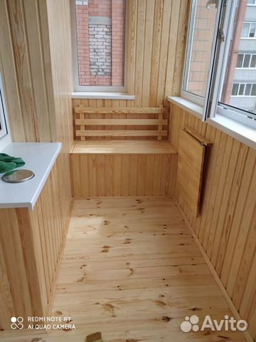 Отделка и остекление балконов и лоджий