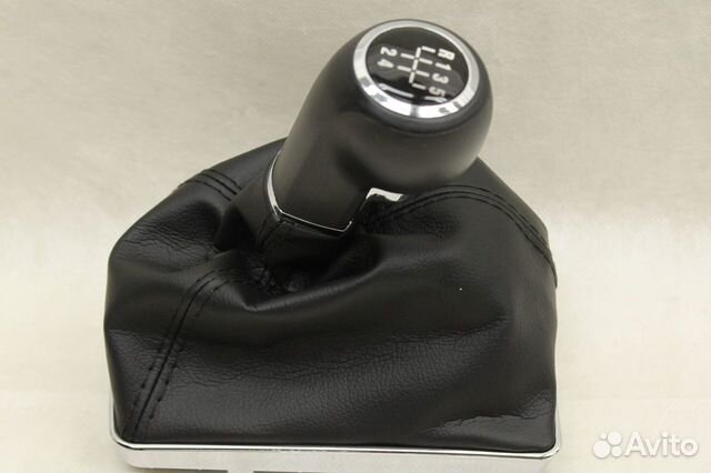 Ручка МКПП 5ст черная строчка Опель Астра Н (h)