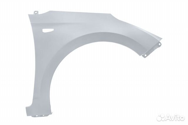 Крыло правое Хендай Солярис 2 2017 серебристый RHM