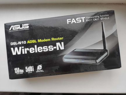 Adsl модем asus dsl-n10