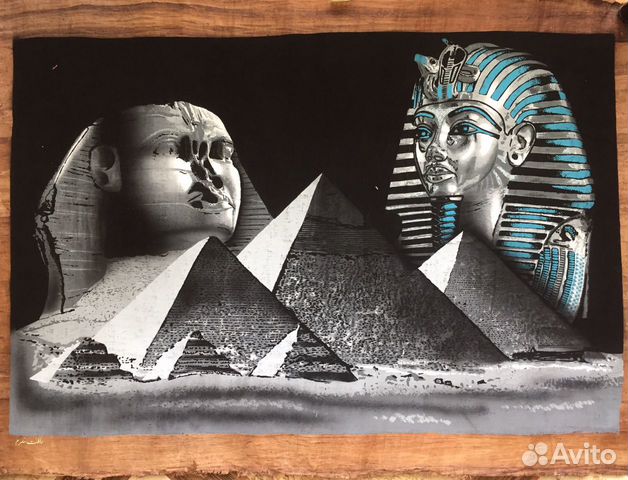 Картина на пергаменте