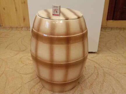 Бочка керамика с крышкой 32 л