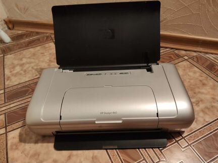 Маленький принтер HP deskjet 460 переносной/рарите