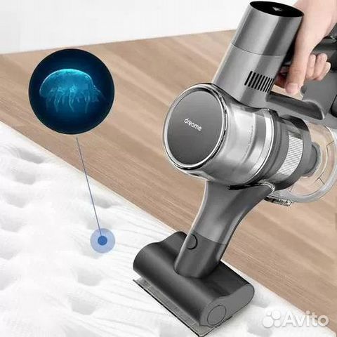 Пылесос Xiaomi V 12 в комплекте с наушниками