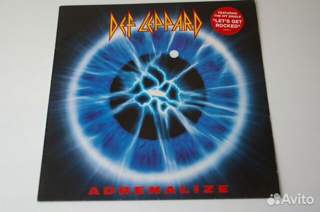 Пластинка Def leppard On Through The Night USA EX