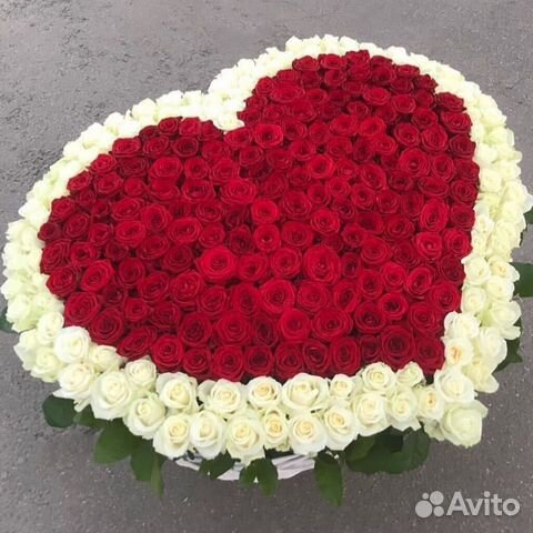 Роза сердце