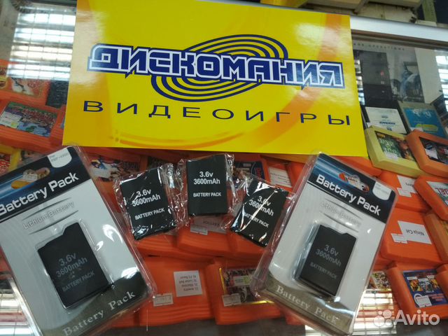 Аккумуляторы для PSP 100X-300X