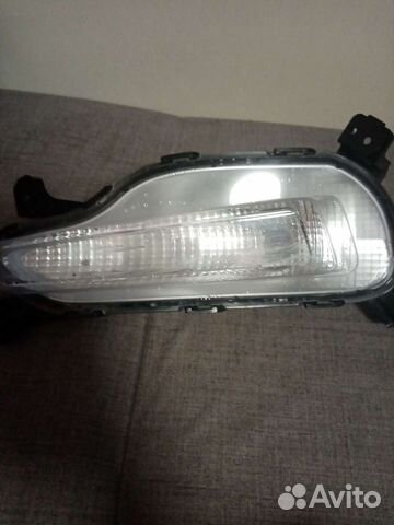 Фонарь противотуманный левый к хендай солярис