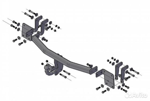 Фаркоп Трейлер для Mitsubishi Outlander 2012-2021