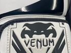 Боксерские перчатки Venum Elite бело-черные объявление продам