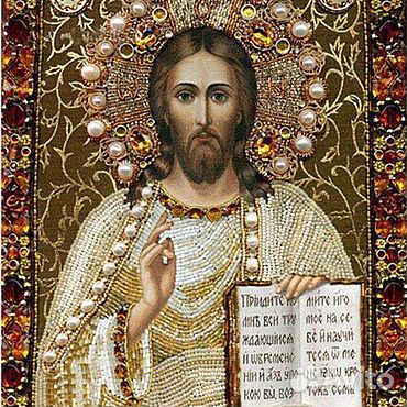 Алмазная мозаика Икона 30х40 см