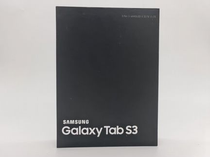 Samsung Galaxy Tab S3 LTE Чёрный цвет