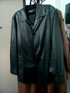 Куртка - пиджак натуральная кожа мужская