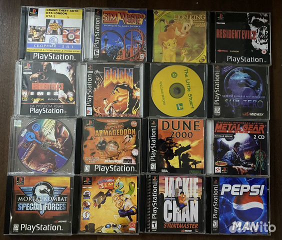 Игры для playstation 1 (ps1) и playstation 2 (ps2)