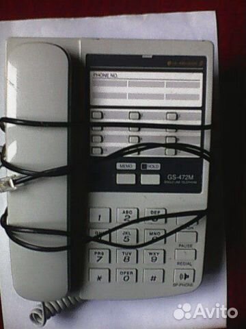 Телефон стационарный кнопочный