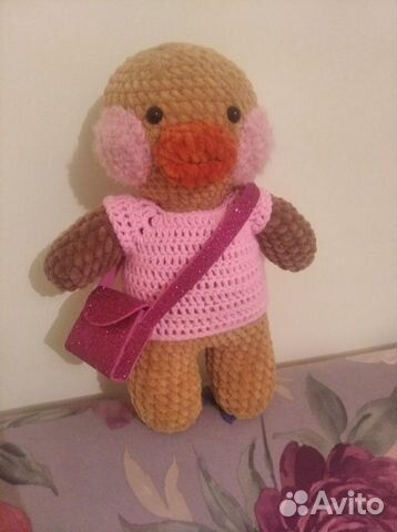 Мягкая игрушка утка лалафанфан