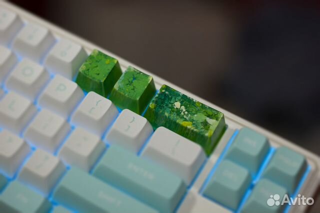 Набор кастомных кейкапов из смолы