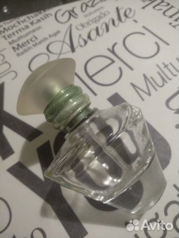 Флакон от парфюма (хрусталь). Коллекционный