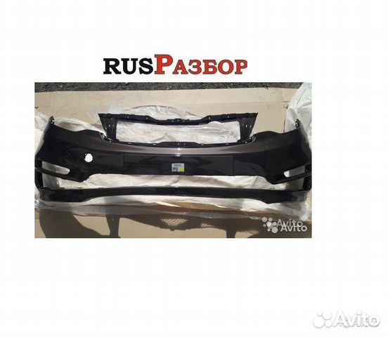 Бампер Киа Рио 2015 окрашенный в цвет Кофейный VC5