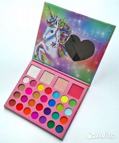 Детская Косметика палетка теней