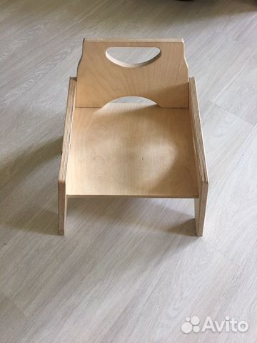 Стул детский деревянный от 1 года