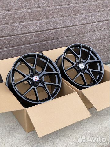 Диски P101 R19 5x112 Black Gloss для Audi A4 A5 А6