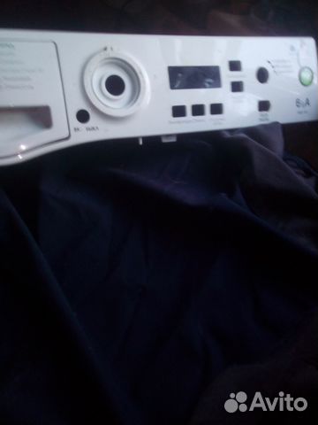 Передняя панель и лоток для стиральной машины