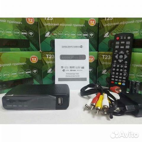 Эфирный DVB-T2/T Тюнер Приставка Ресивер