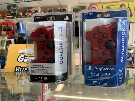 Геймпад Dualshock 3 PS3 новый Red