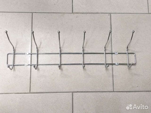 Вешалка 6-ти крючковая универсальная
