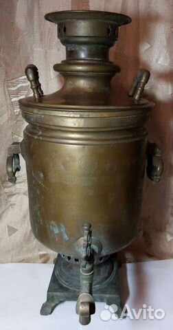Старинный тульский самовар