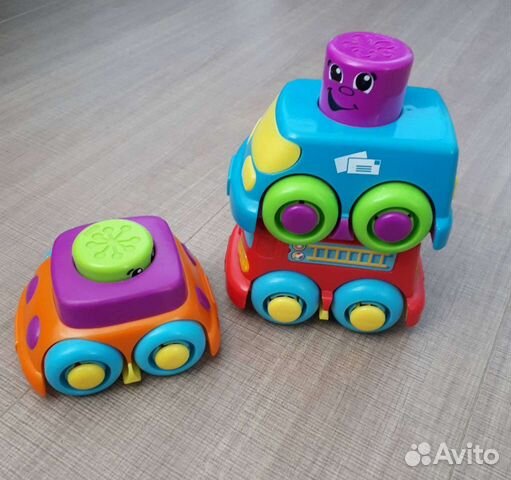 Пирамидка - машинка fisher price