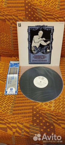 Пластинка Tchaikovsky