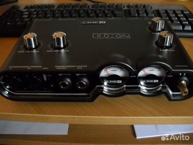 Line 6 ux2 звуковая карта