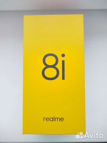 Продам новый смартфон realme 8i4/64Gb, черный