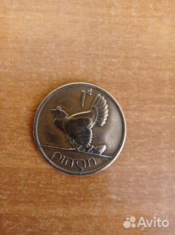 Монета Ирландии. Глухарь. 1928 год