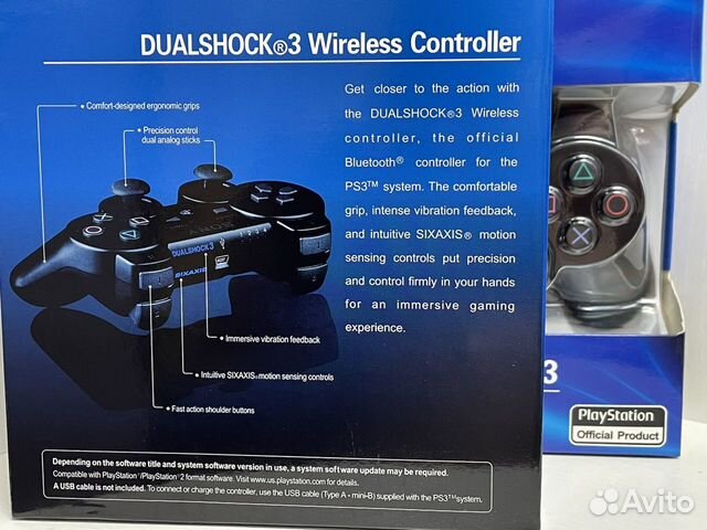 Джойстик PS3 Dualshock 3