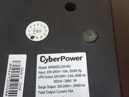 Схема cyberpower br650elcd