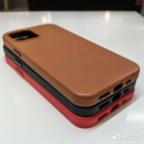 Кожаный чехол magsafe с анимацией