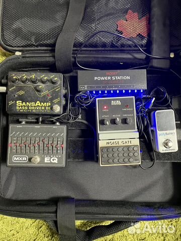 Гитарные педали и педалборд