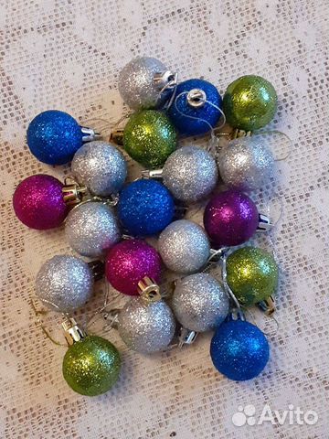 Новогодние украшения на небольшую елочку