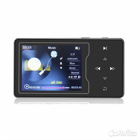 Плеер ruizu D08 8Гб черный