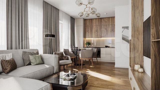 2-к. квартира, 37,1 м², 2/17 эт.