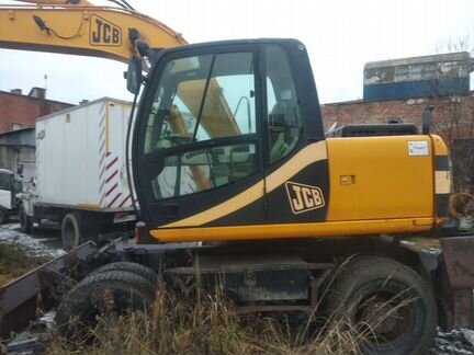 Колёсный экскаватор JCB JS 130W, 2007