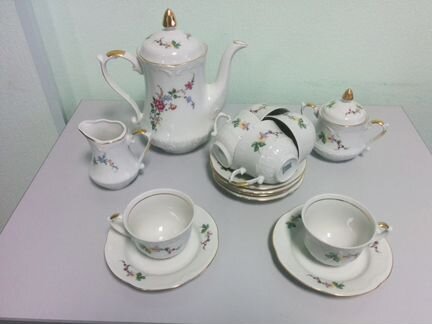 Кофейный сервиз (винтаж, Польша)