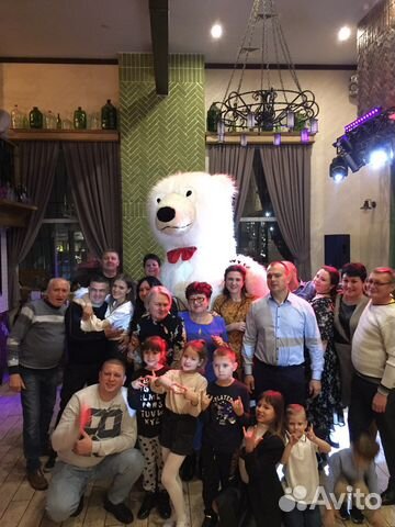 Медведь на праздник/аниматор/Белый мишка